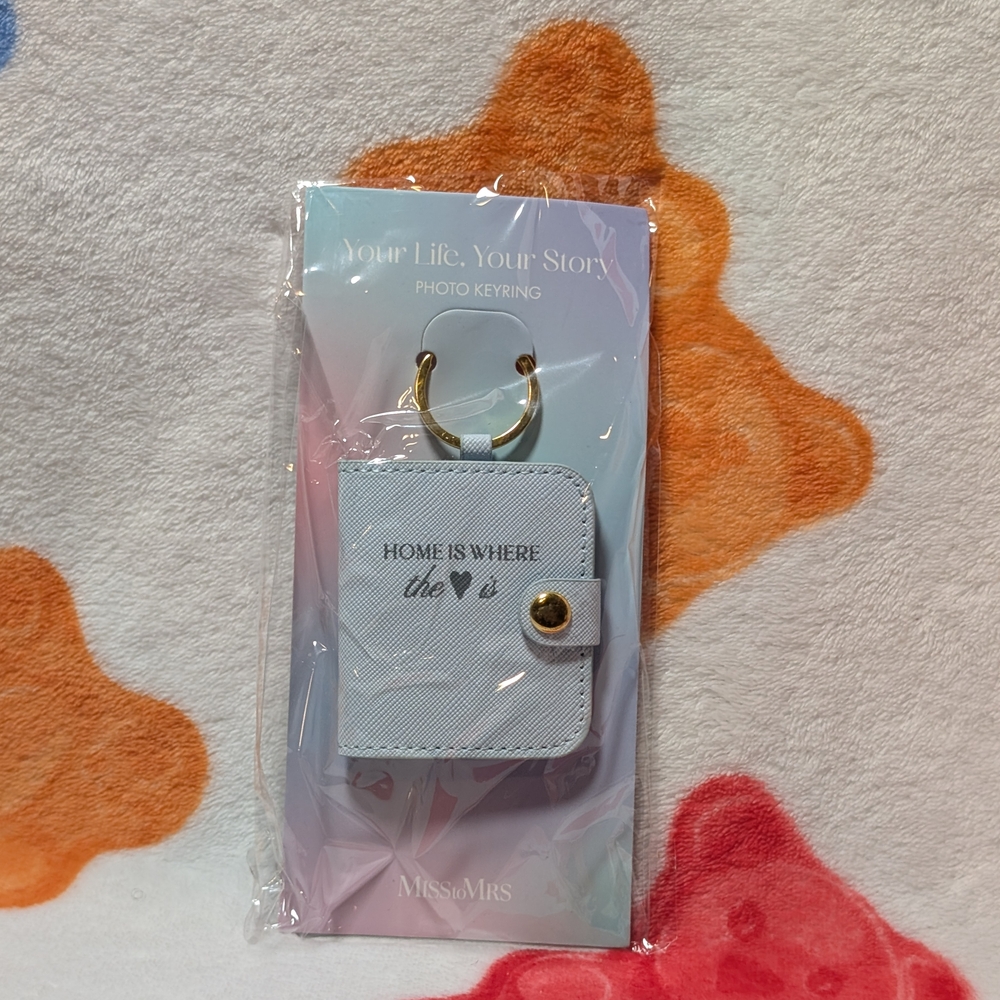 Miss to Mrs Photo Keyring